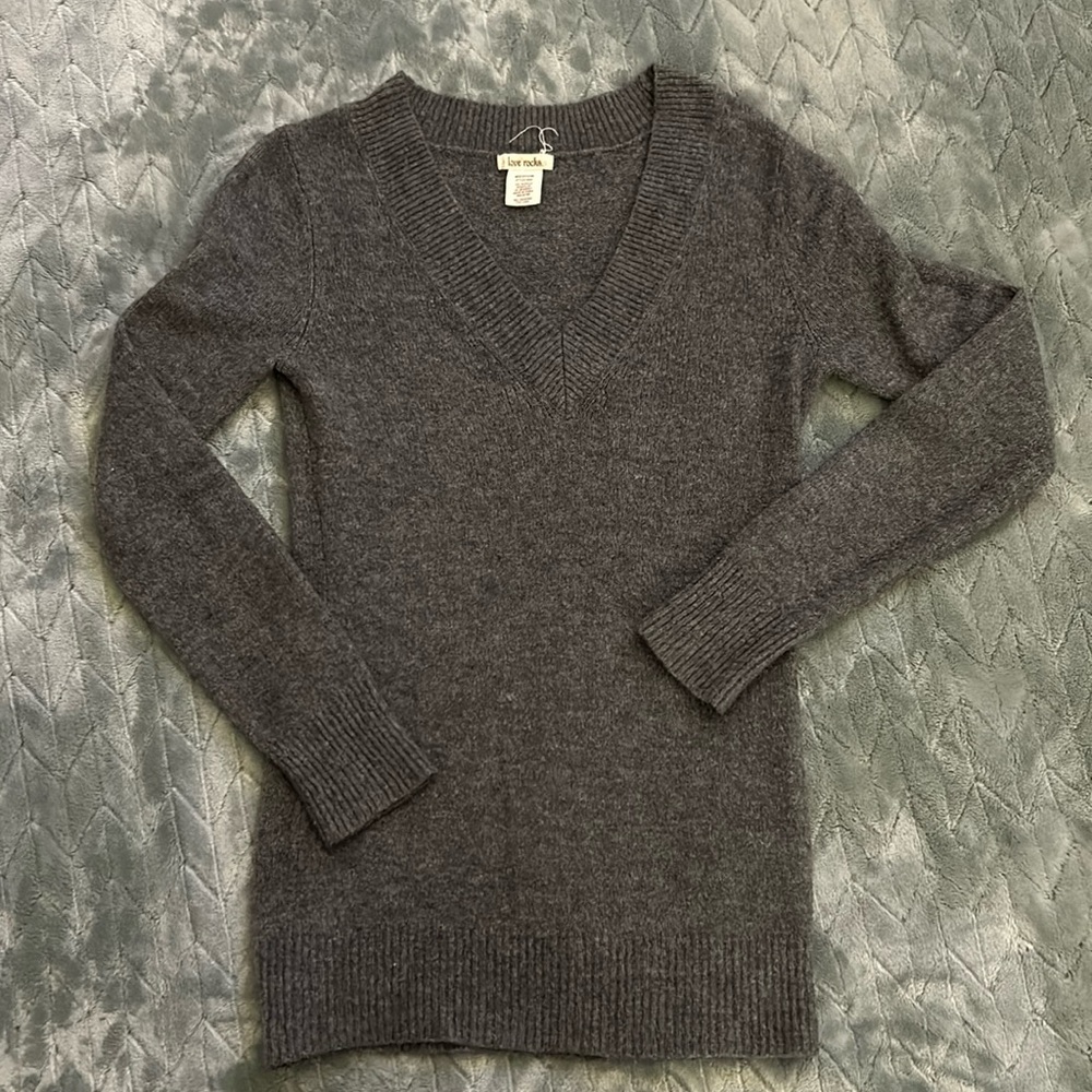 Love Rocks V-Neck Sweater